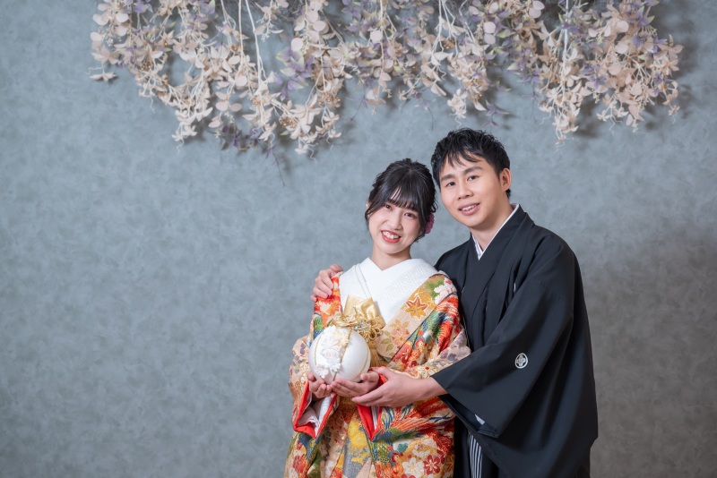 スタジオ背景:フラワーバックにて