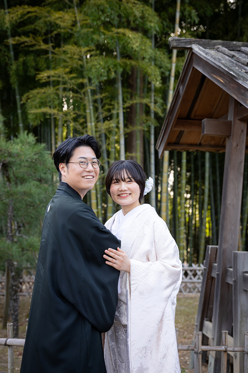 偕楽園にて