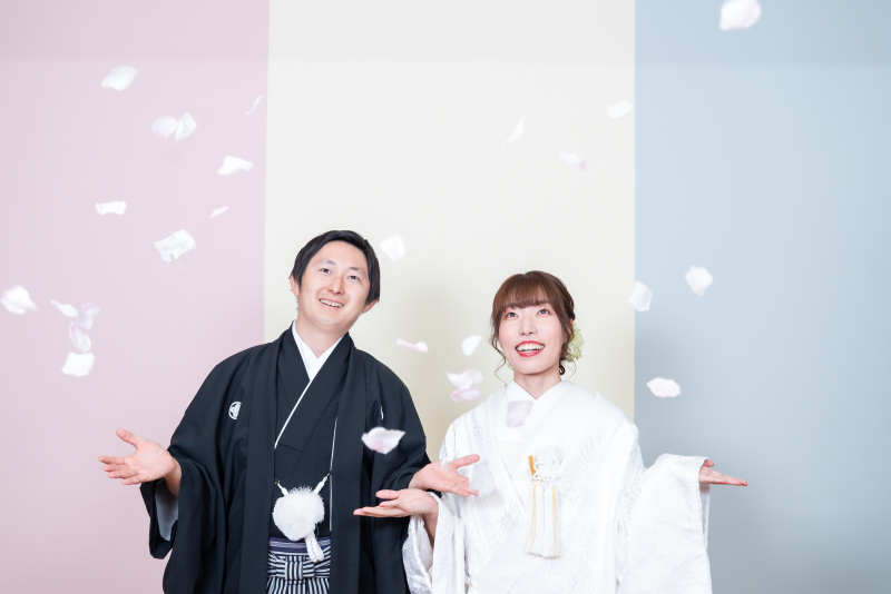 花びらのコンフェッティ