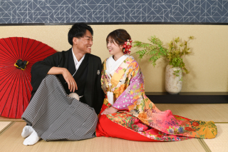 和装スタジオプラン＊色打掛＊