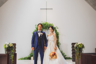 8月＊洋装チャペル・ガーデンロケーション撮影＊晴れ-ウェディングドレス