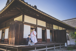 6月＊偕楽園・弘道館ロケーション撮影＊快晴！-色打掛/白無垢♪