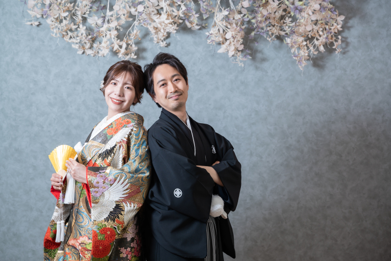 背中合わせでかっこよく！