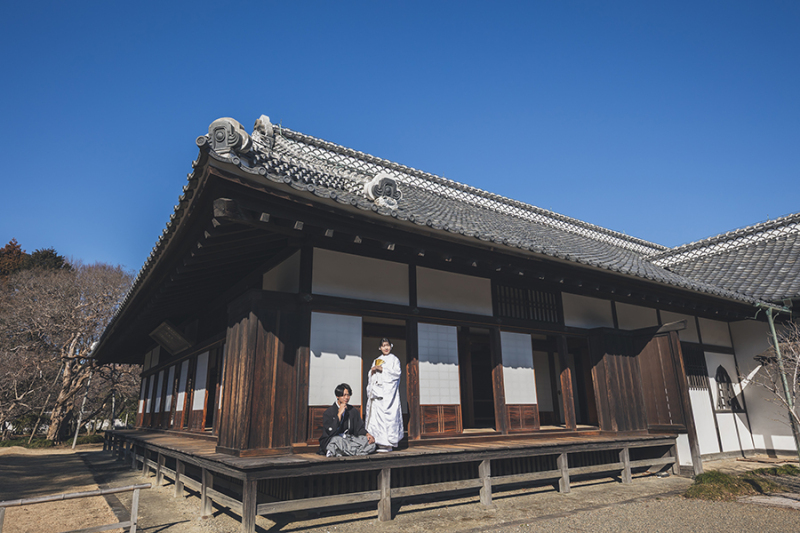 弘道館にて