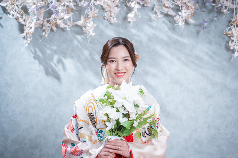 スタジオ背景:フラワーバック