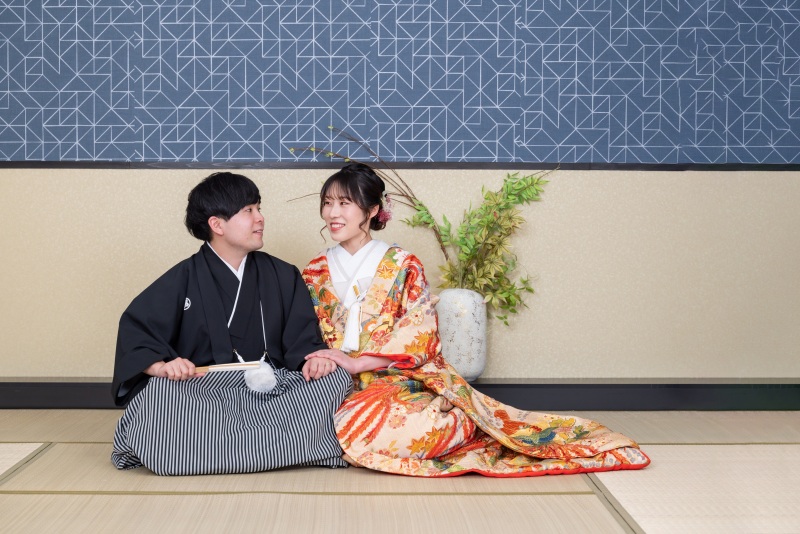 スタジオ背景:和室風スポット