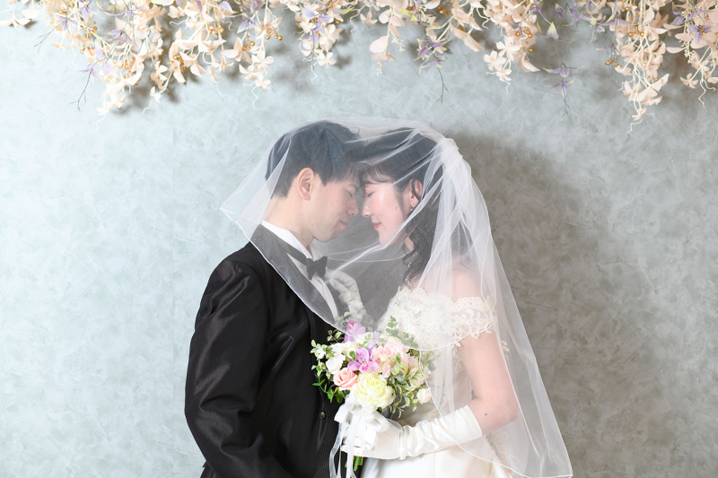 スタジオ背景：フラワーバック