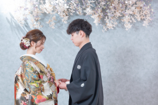 和装スタジオプラン＊色打掛＊
