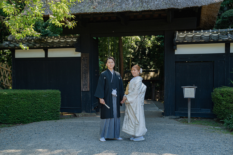 7月＊偕楽園＊快晴！-白無垢♪