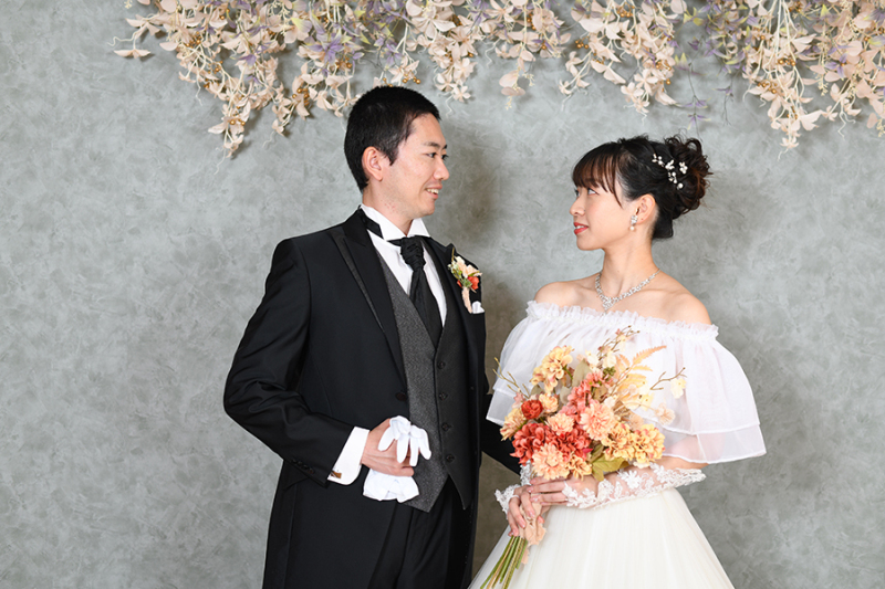 スタジオ背景：フラワーバック