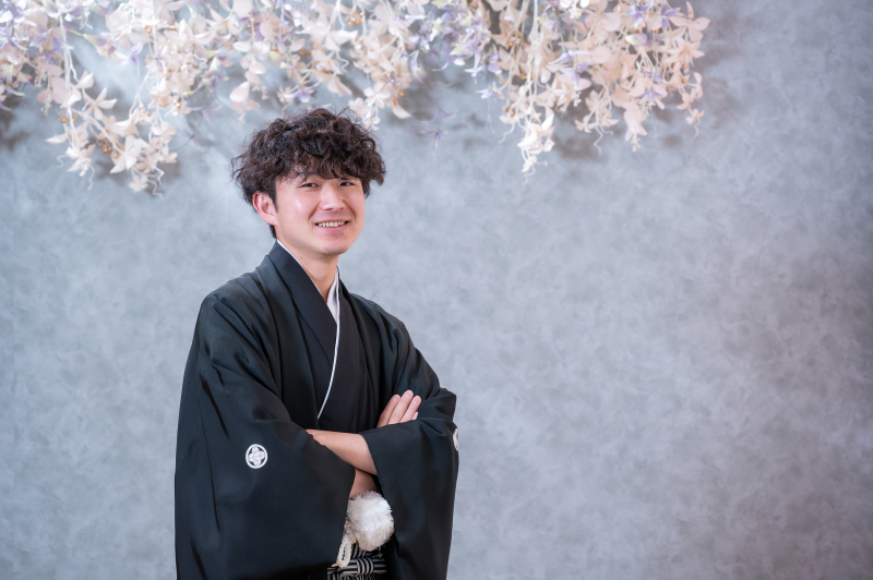 スタジオ背景：フラワーバック