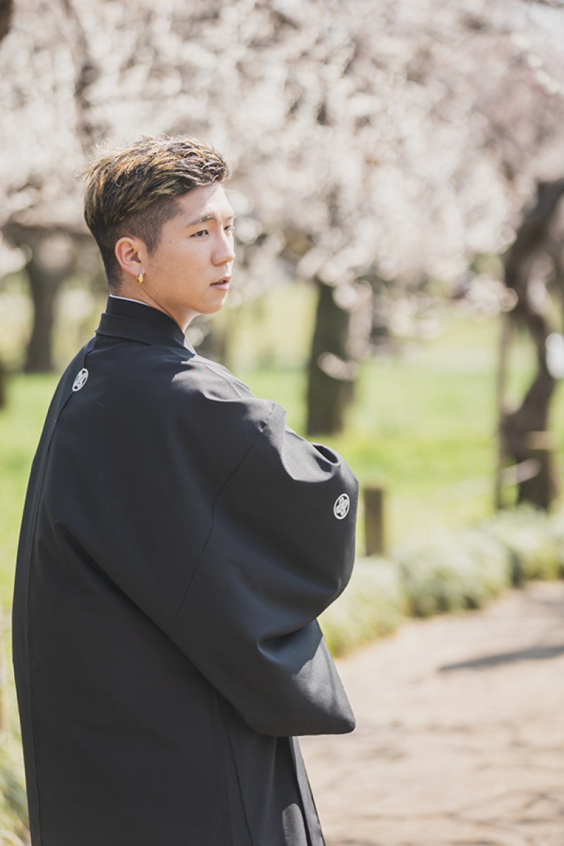 偕楽園梅林にて