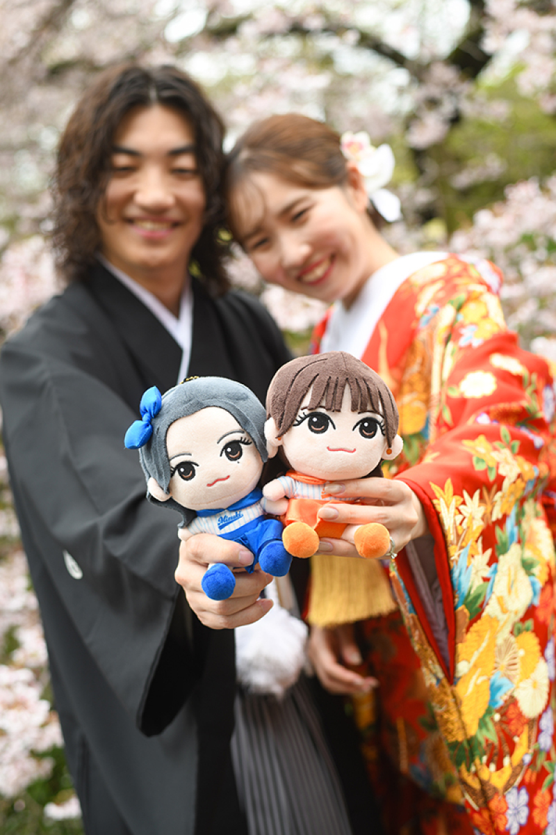 偕楽園にて