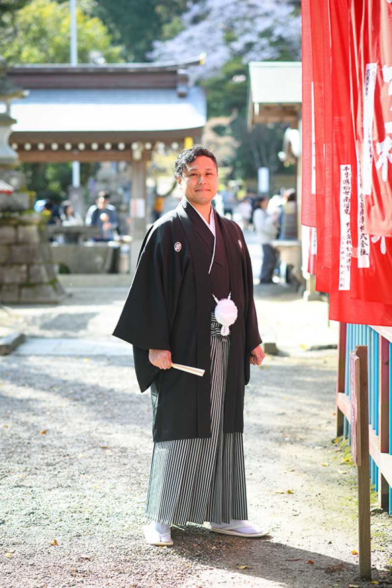 筑波山神社にて