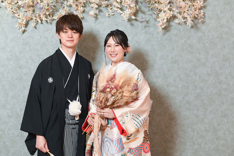 スタジオ背景：フラワーバック