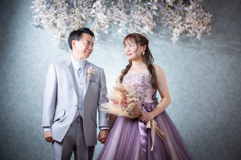 スタジオ背景：フラワーバック