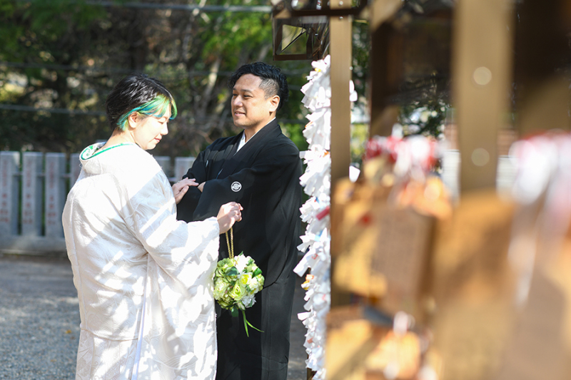 筑波山神社にて