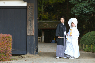 11月＊偕楽園/スタジオ＊和装・洋装ロケーション2着プラン＊雨♪