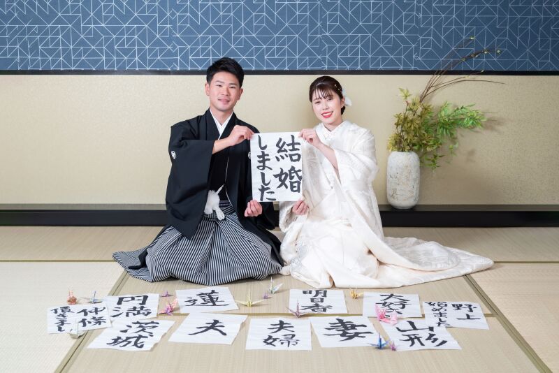 2着目はスタジオで白無垢♪