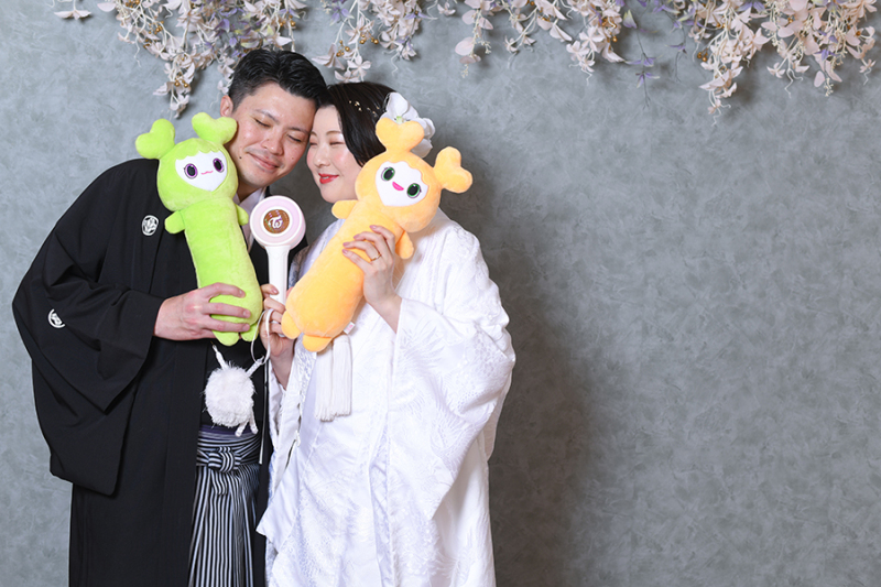 スタジオ背景：フラワーバック