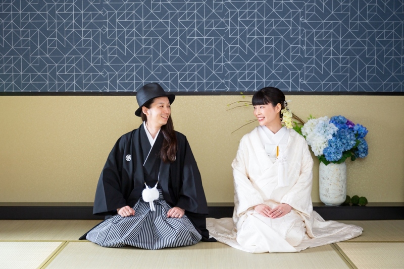 定番の和室で！