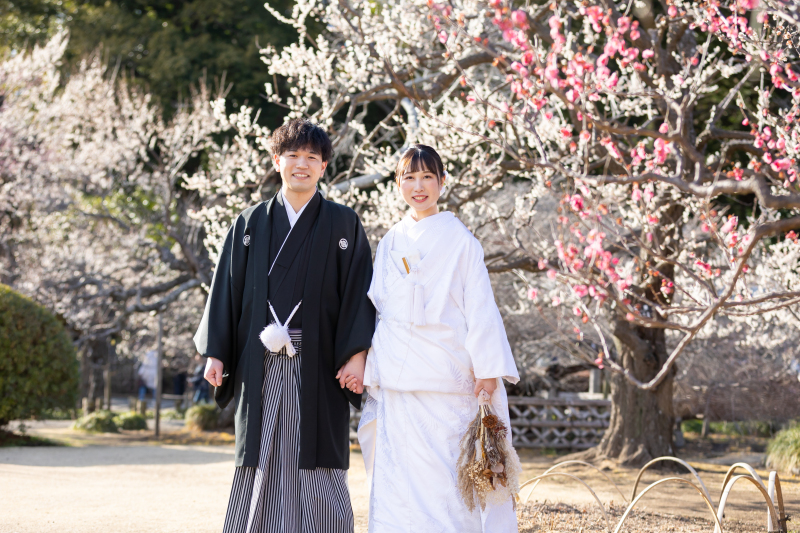 (3月)＊偕楽園/スタジオ＊和装ロケーション2着プラン＊快晴♪