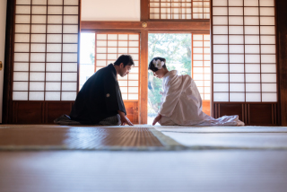 11月＊弘道館でロケーション撮影＊晴れ!!2着プランでスタジオ撮影も♪