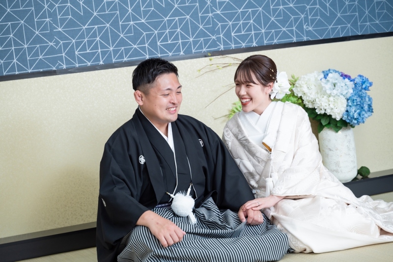 定番の和室で和やかに