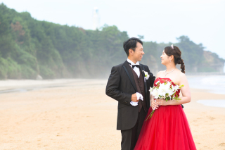 (7月)＊海＊洋装ロケーション1着プラン＊曇り♪