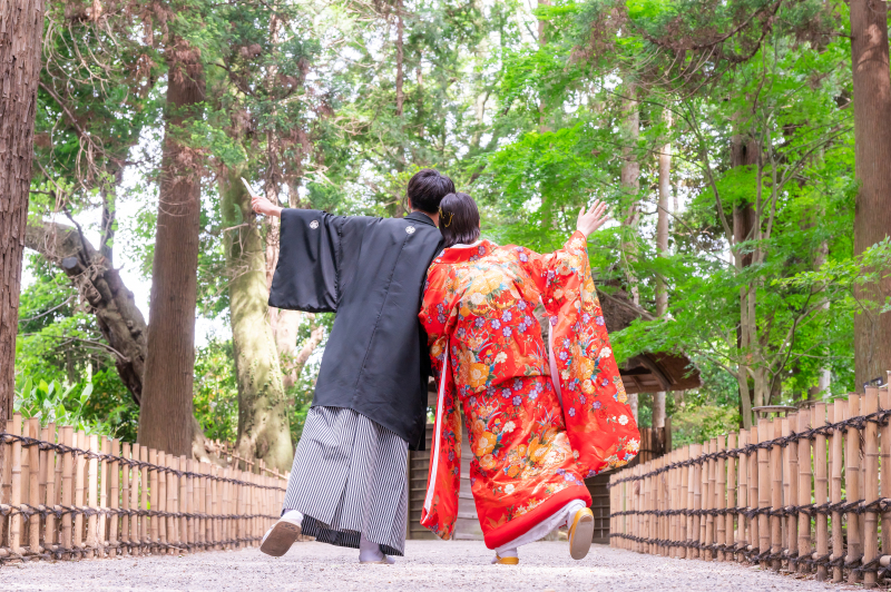 ＊5月：和装・洋装2着ロケーション＊新緑鮮やかに♪