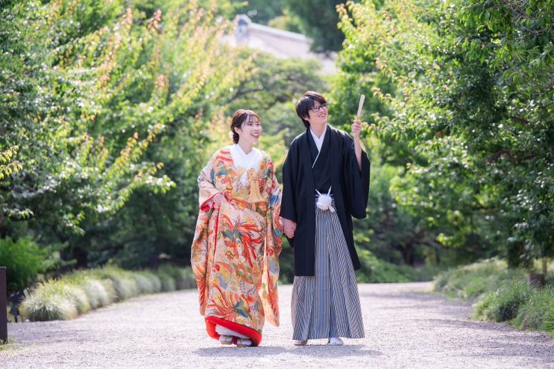 偕楽園梅林にて