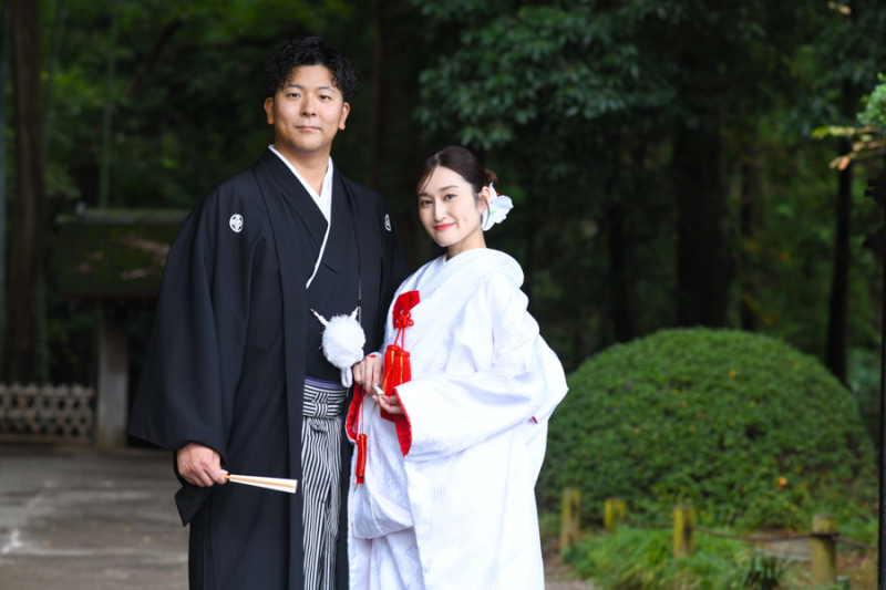 10月＊偕楽園＊晴れ！-白無垢♪