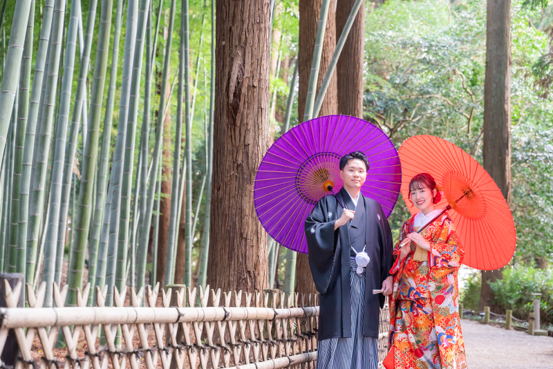 定番の竹林エリアも忘れずに！