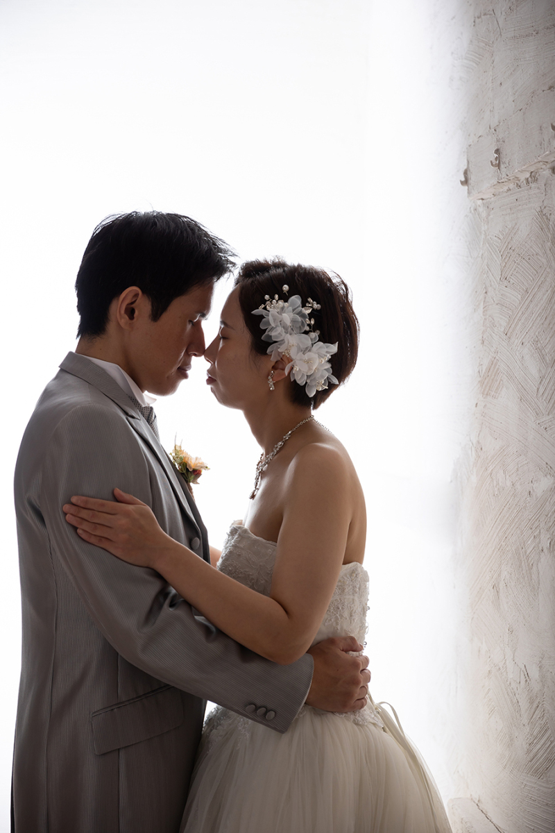 スタジオ背景：漆喰