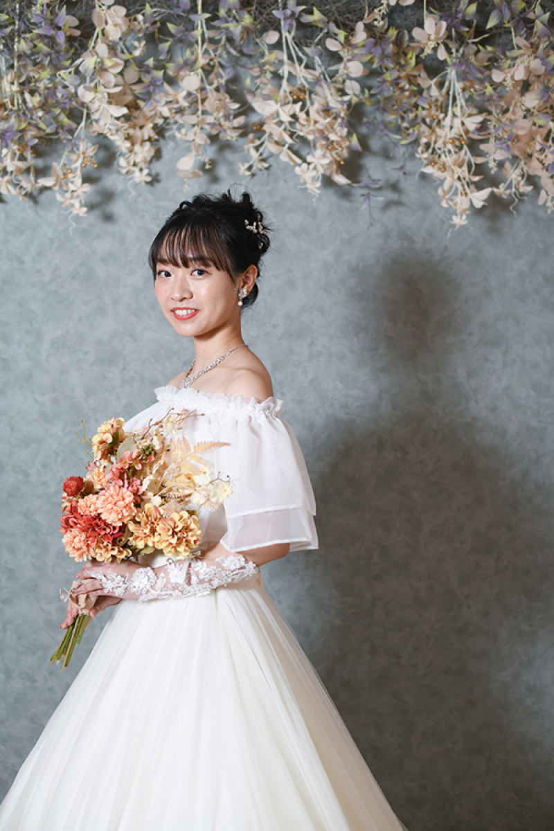 スタジオ背景：フラワーバック