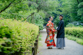 7月＊偕楽園＊快晴！-色打掛♪