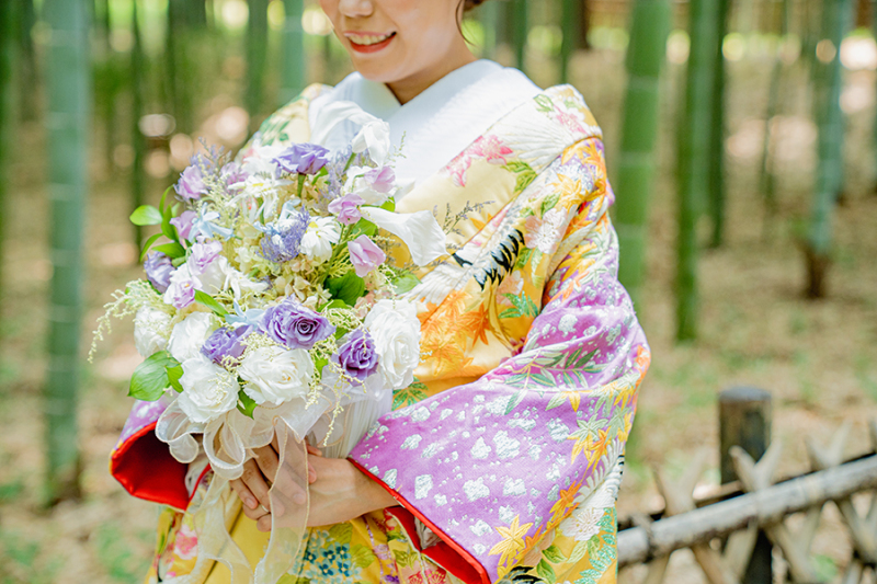 偕楽園竹林にて