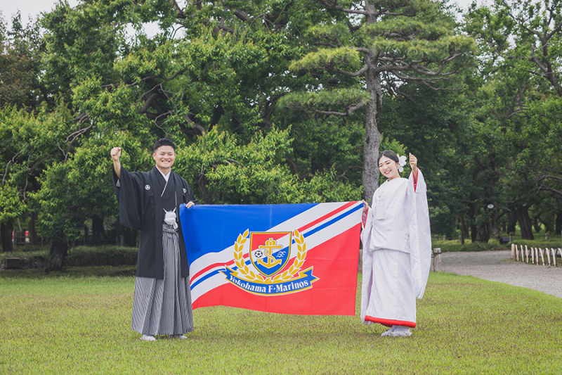 偕楽園見晴らし広場にて