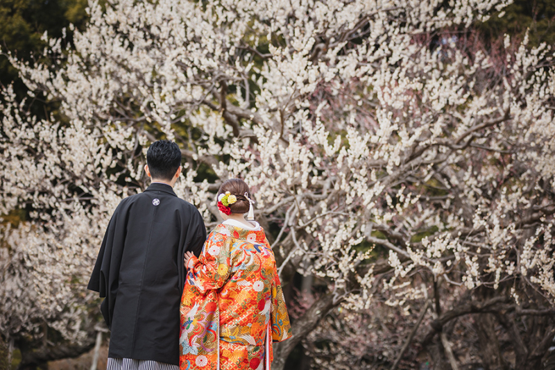 (3月)＊偕楽園/指定外ロケーション＊和装ロケーション2着プラン＊快晴♪