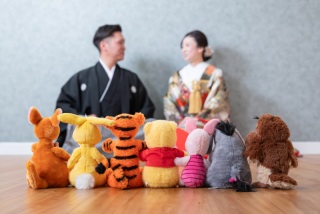 (3月)和装スタジオプラン＊白無垢/色打掛＊かわいいお持ち込みアイテムと♪