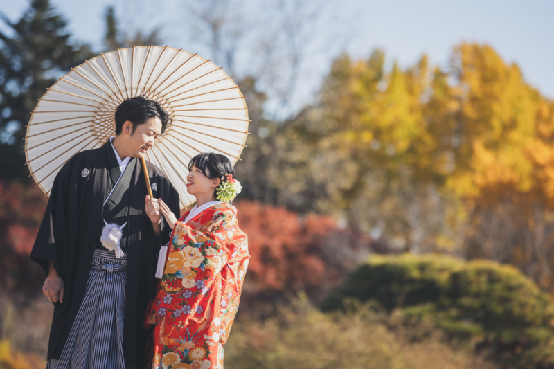 偕楽園見晴らし広場にて