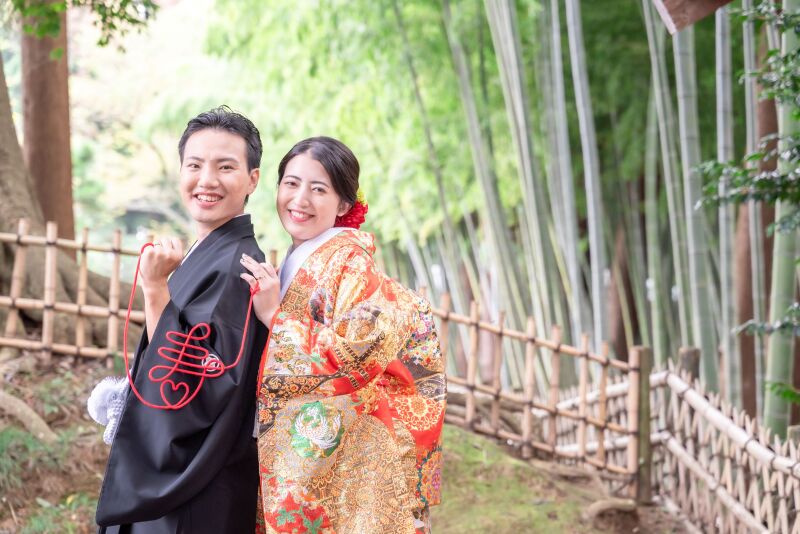 9月＊偕楽園でロケーション撮影＊くもり-2着プランでスタジオ撮影も♪