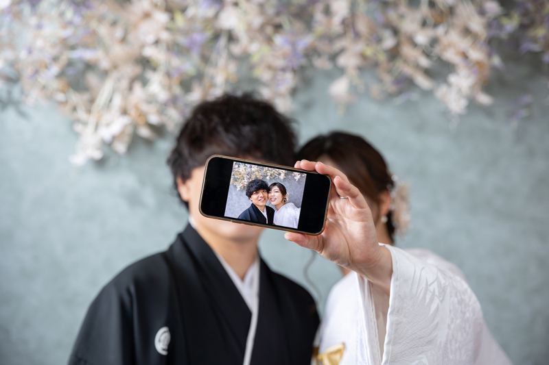 スタジオ背景：フラワーバック