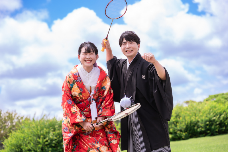 7月＊偕楽園でロケーション撮影＊快晴！アイデア満載！2着プランでスタジオも♪