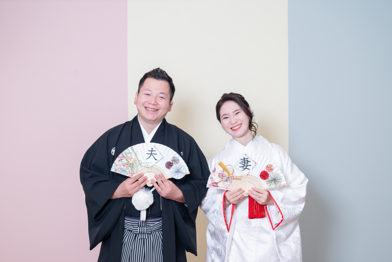 パステル背景にて