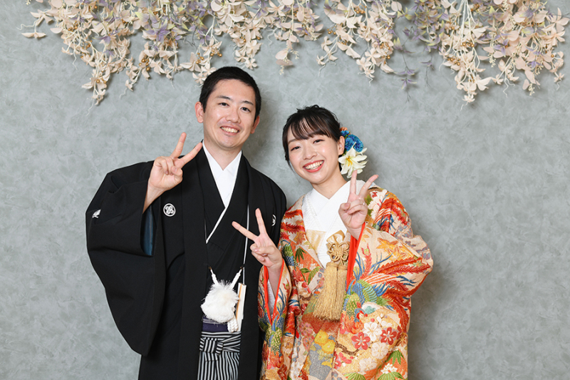 スタジオ背景：フラワーバック