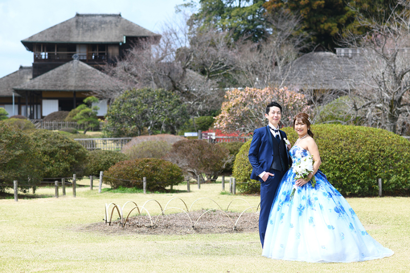 偕楽園本園にて