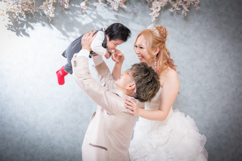 スタジオ背景：フラワーバック