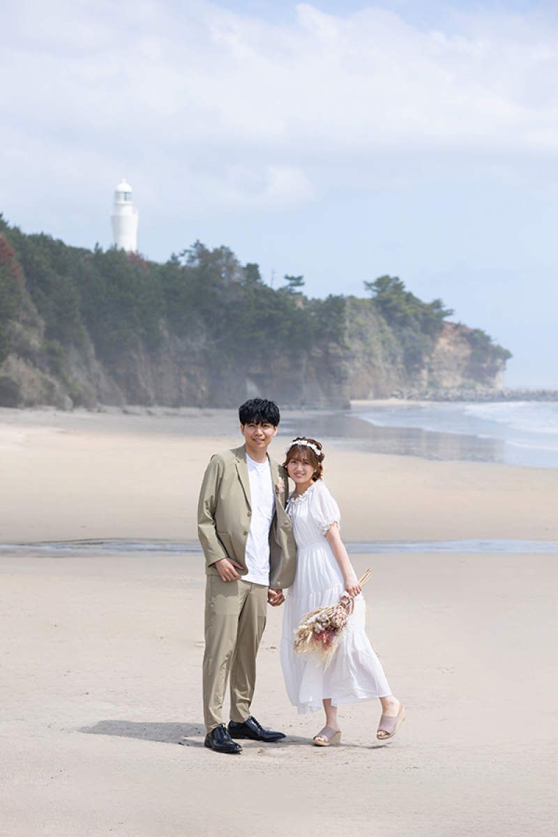 (4月)＊海＊洋装ロケーションカラードレス＊快晴♪