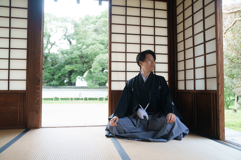 ご新郎様ソロショット